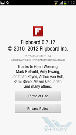  Flipboard  Samsung Galaxy S III. . 7