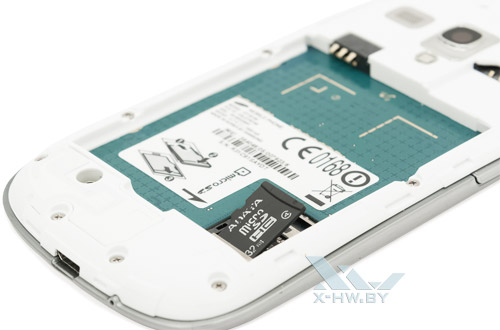 Разъем для карты microSD на Samsung Galaxy S III mini