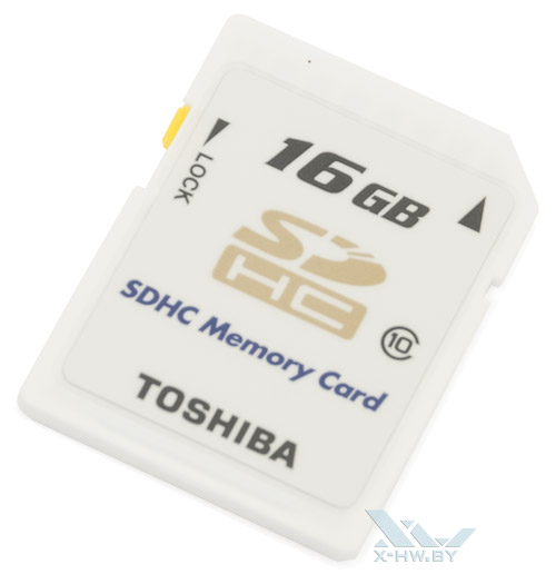 Toshiba SDHC 16  class 10