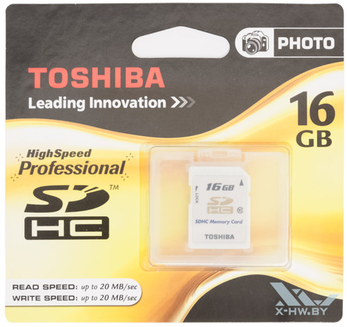 Toshiba SDHC 16  class 10  