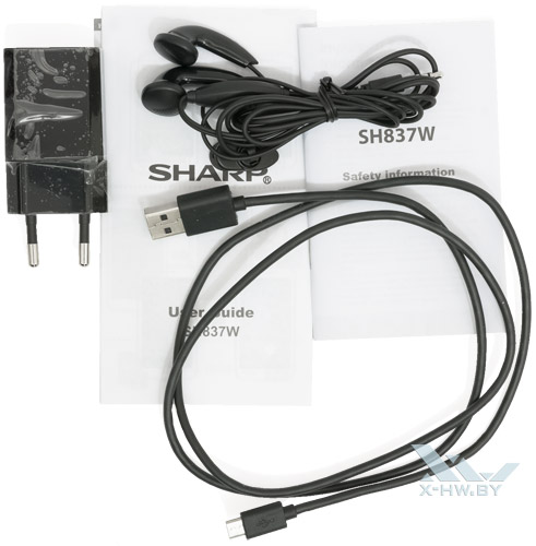 Комплектация Sharp SH837W