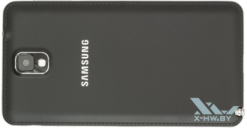 Samsung Galaxy Note 3. Вид сзади