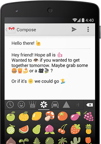 Emoji  Android 4.4