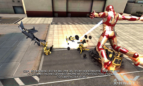 Игра Iron Man 3 на Highscreen Zera F