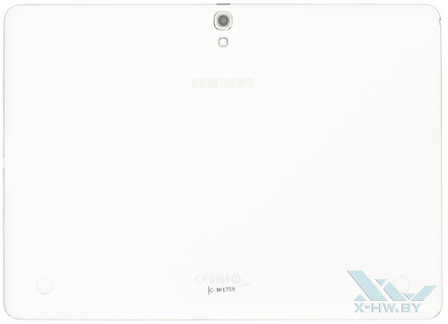 Samsung Galaxy Tab S 10.5. Вид сзади