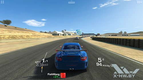 Игра Real Racing 3 на Samsung Galaxy S5 Mini