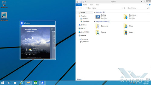 Snap  Windows 10
