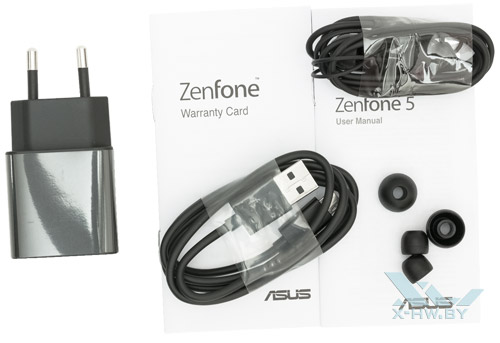 Комплектация ASUS Zenfone 5
