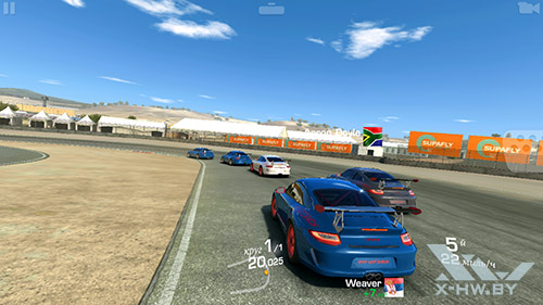 Игра Real Racing 3 на Samsung Galaxy Note 4