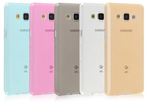 Тонкий силиконовый чехол для Samsung Galaxy E5