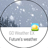   GO Weather EX  LG G Watch R. . 1