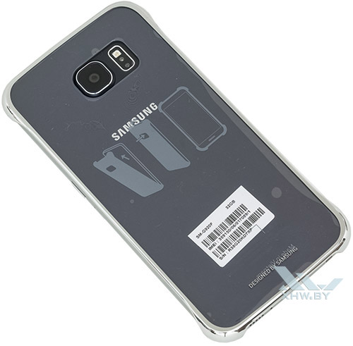 Clear Cover для Galaxy S6. Вид сзади