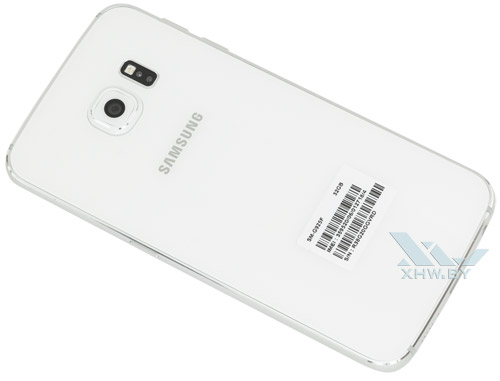 Samsung Galaxy S6 edge. Вид сзади