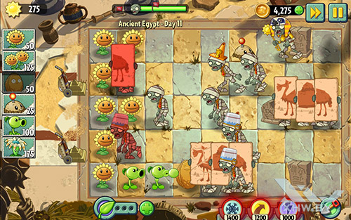  Plants vs Zombies 2  Samsung Galaxy Tab E