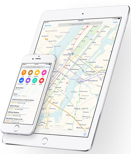 Apple Maps  iOS 9