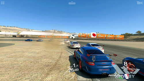 Игра Real Racing 3 на HTC One M9