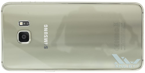 Samsung Galaxy S6 edge+. Вид сзади