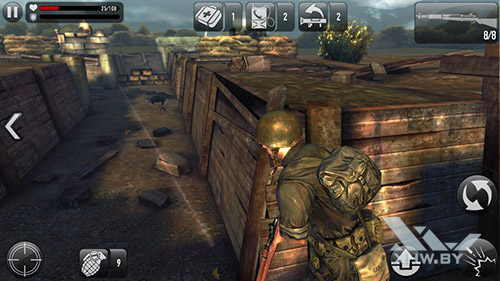 Игра Frontline Commando: Normandy на Dexp Ixion ML2 5