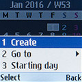 Календарь на Samsung SM-B110E. Рис. 2