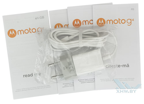 Комплект поставки Motorola Moto G4