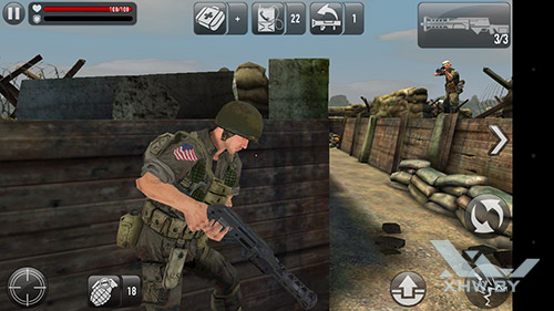 Игра Frontline Commando: Normandy на Motorola Moto G (3rd)