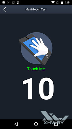 Экран Motorola Moto G (3rd) распознает 10 прикосновений