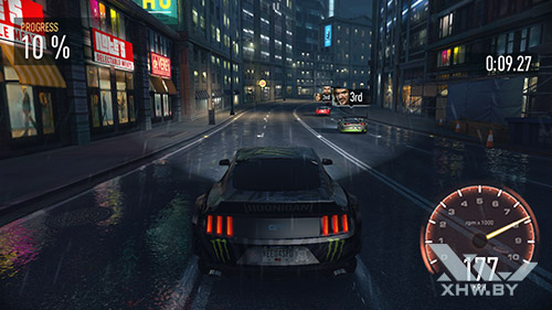 Игра Need For Speed: Most Wanted на Huawei Nova