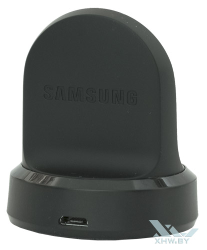 Разъем microUSB на зарядке Samsung Gear S3