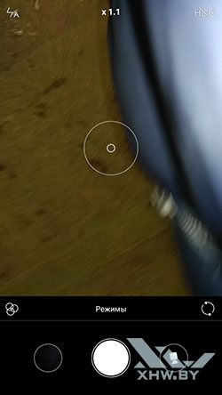 Интерфейс камеры Xiaomi Redmi 3S. Рис. 1