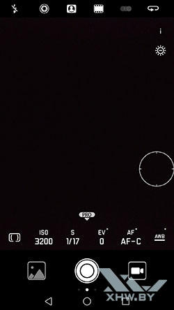 Интерфейс основной камеры Huawei P10. Рис 4