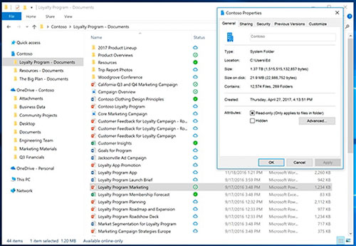 OneDrive Files On-Demand позволит видеть облако в Проводнике Windows 10 Creators Fall Update