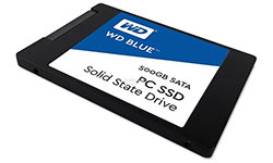 SSD для ноутбука на 500 Гбайт - WD Blue SSD