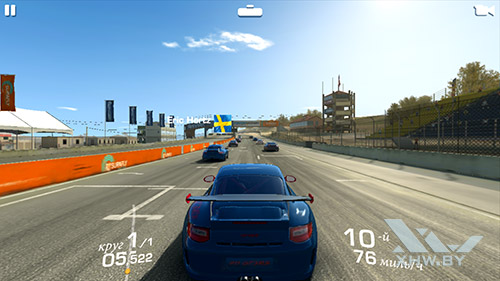  Игра Real Racing 3 на Samsung Galaxy J7