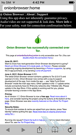  Onion Browser  iPhone.  3