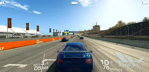  Игра Real Racing 3 на Samsung Galaxy S9+