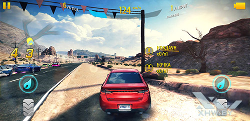  Asphalt 8  Samsung Galaxy A6+ (2018)