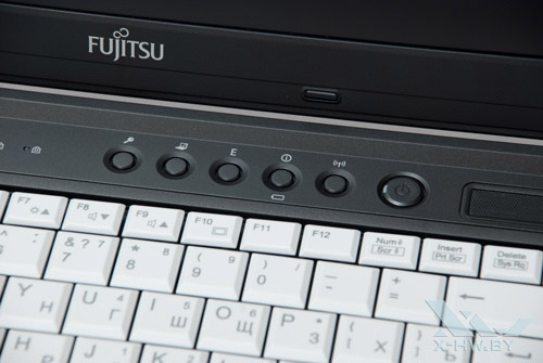 Дополнительные кнопки Fujitsu LIFEBOOK S761