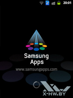 Samsung Apps на Samsung Galaxy Y Duos. Рис. 1