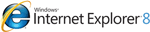 Логотип Microsoft Internet Explorer 8