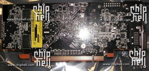 AMD Radeon HD 6300. Вид сзади
