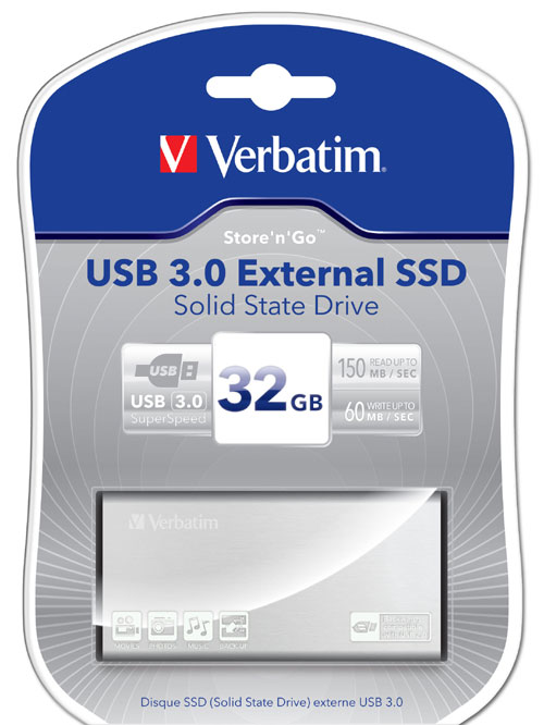 Verbatim USB 3.0 External SSD