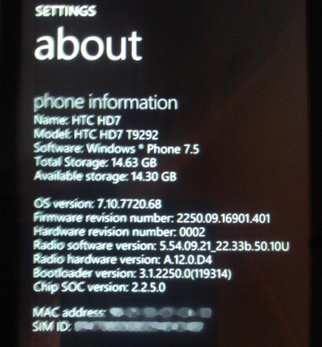 Windows Phone 7 Mango появился в Сети
