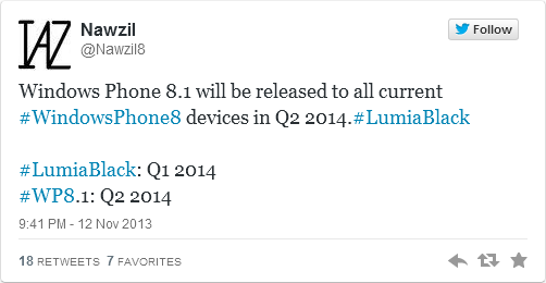 Windows Phone 8.1     2014 