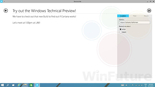 Cortana  Windows 9