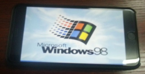 Windows 98  iPhone 6 Plus