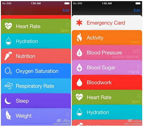 Healthbook  iOS 8