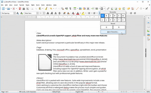 LibreOffice 6.0